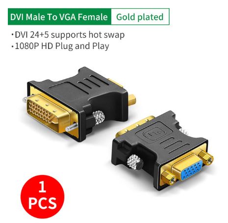 Adaptador DVI-i 24+5  A VGA