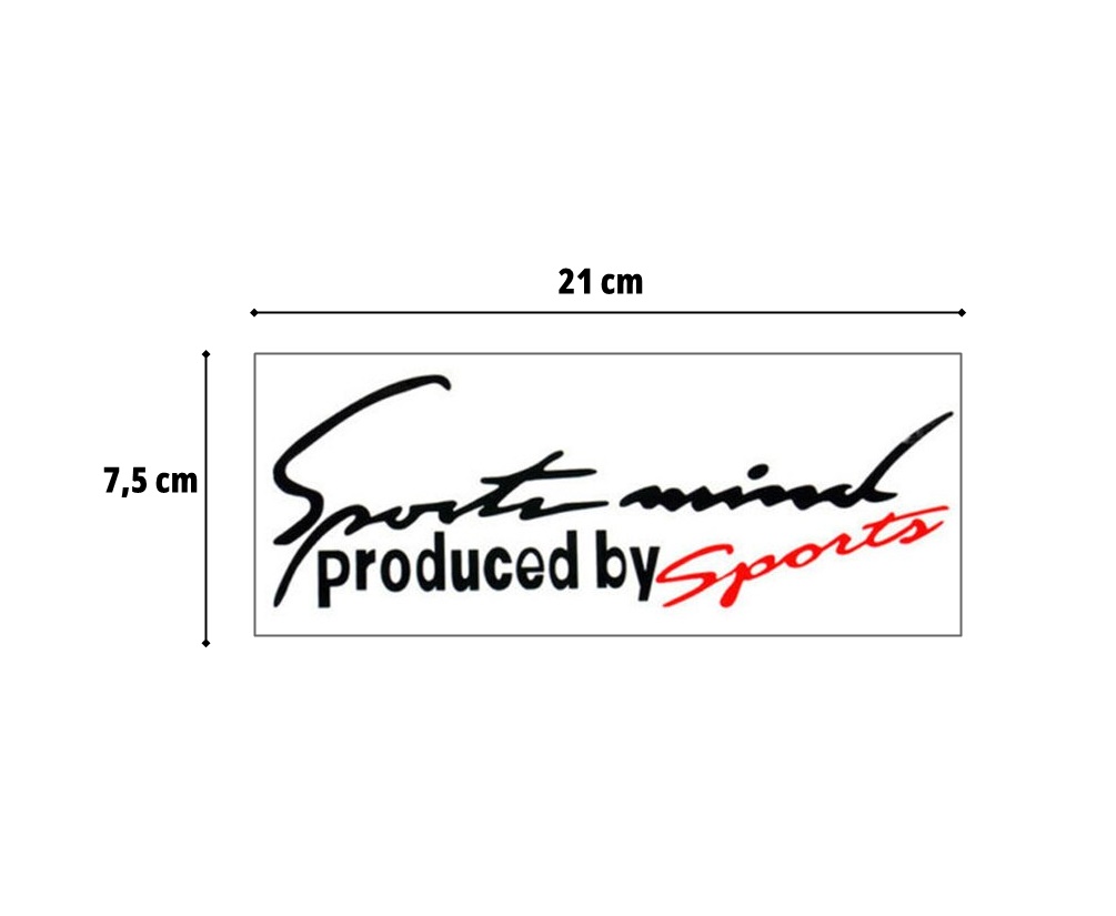 Sticker pegatina Sport Mind By Produce Sport