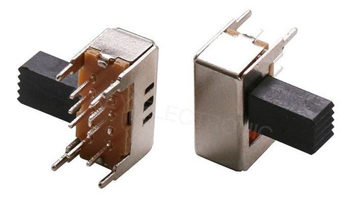 Interruptor De Palanca Sk-23d04 (2p3t) Pack De 10 Unidades