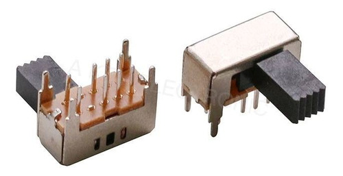 Interruptor De Palanca Sk-23d04 (2p3t) Pack De 10 Unidades