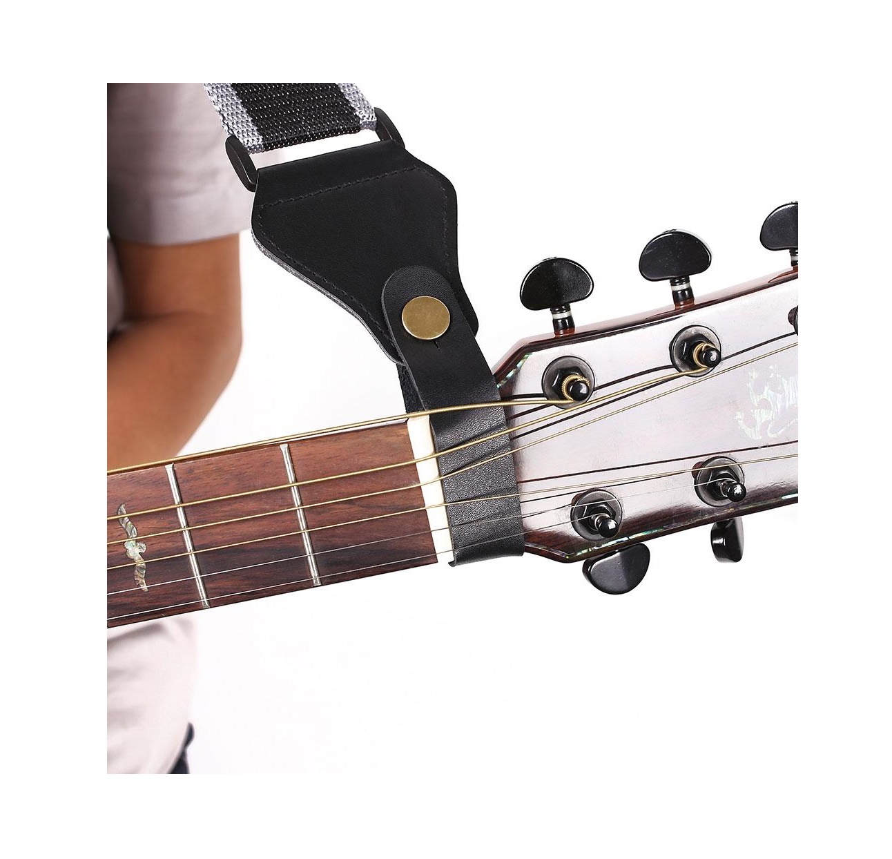 Correa para el cuello de la guitarra , soporte de correa