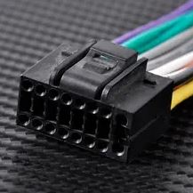Ramal cables para Radio  Pioneer, conector estándar ISO de 16 Pines fusible izquierda