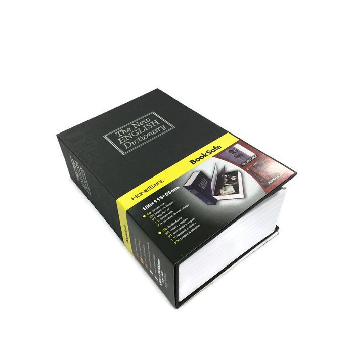 Caja Fuerte Seguridad Forma Libro 180x115x55