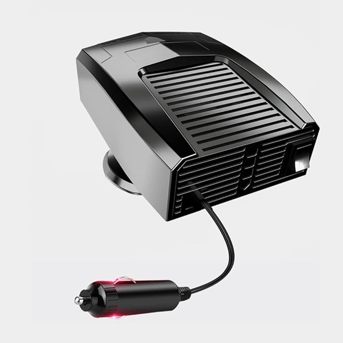 Ventilador para auto y calefactor 2 funciones