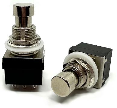Switch pedal de guitarra 3PDT 9 Pines