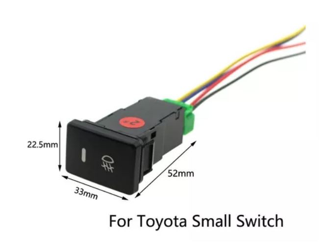 Interruptor neblineros Toyota Hilux