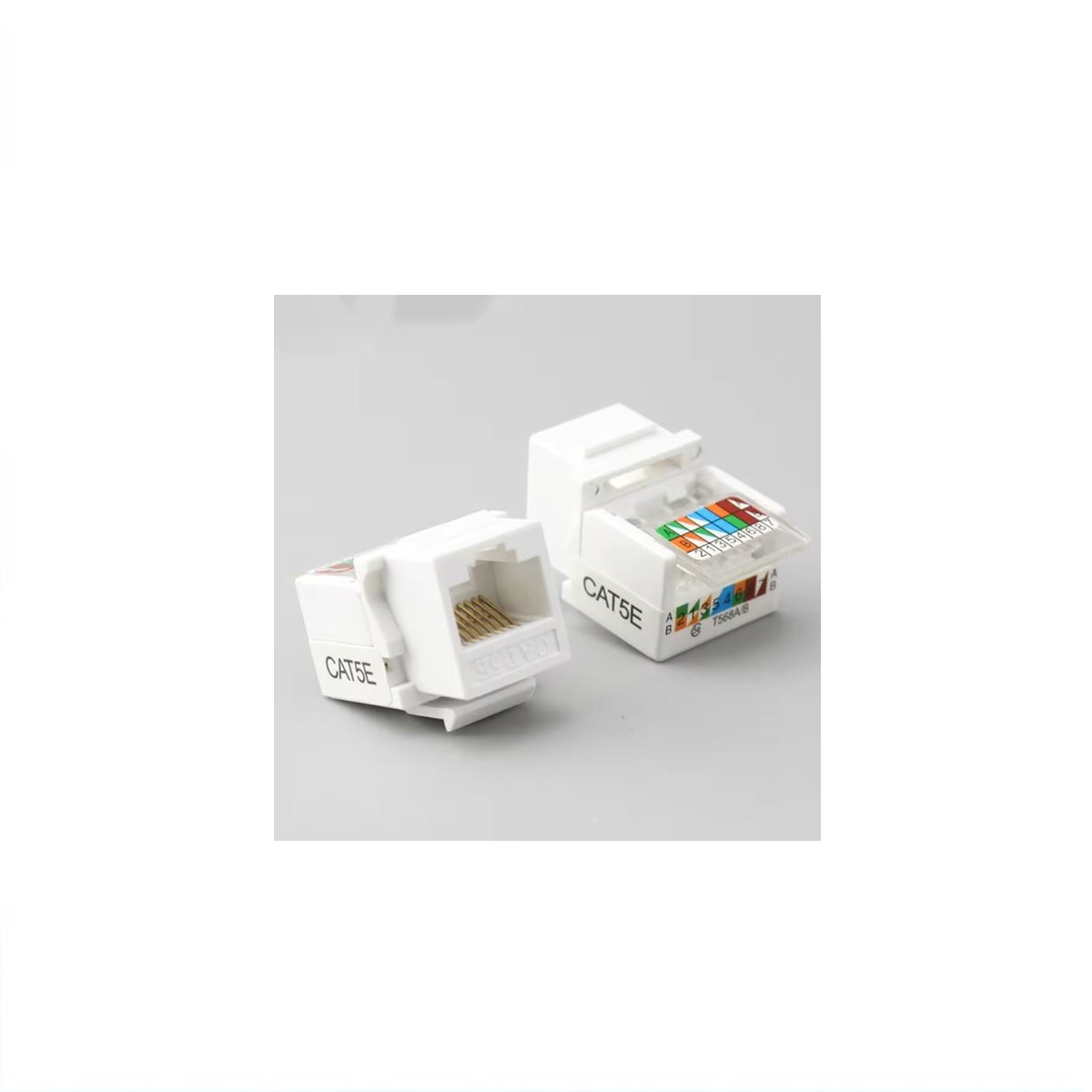 Conectores Rápidos RJ45, Cat5E Hembra