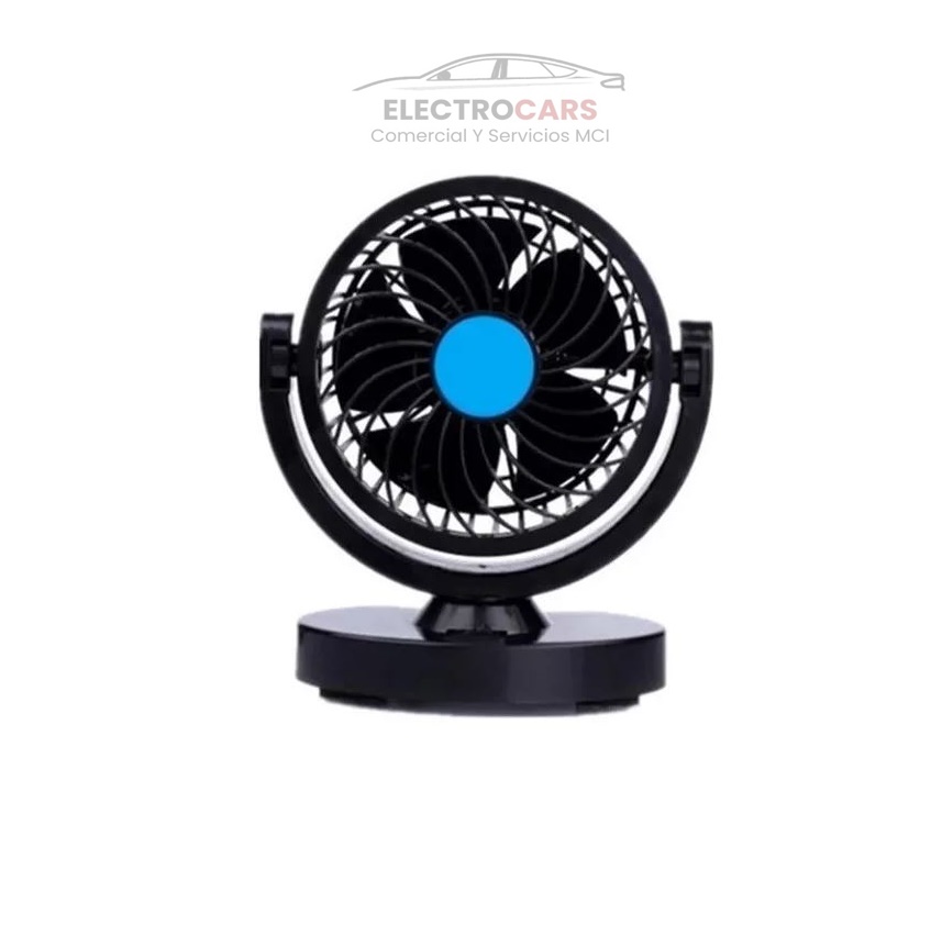 Ventilador Automóvil 12v Accesorio Vehículo 360° 13cm Camión