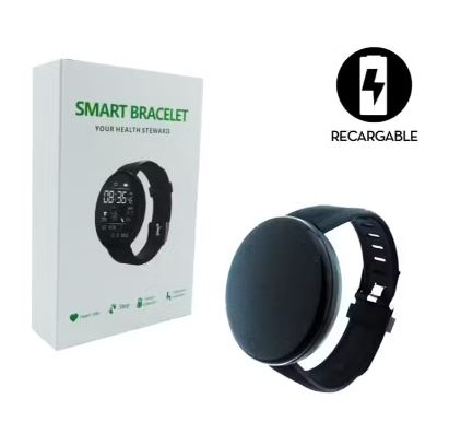 Reloj Smart Bracelet Redondo azul