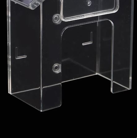 Cubierta para timbre inalámbrico de acrílico diseño impermeable