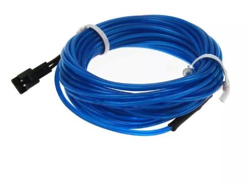 Tira de luz Neón Azul USB 3 Metros