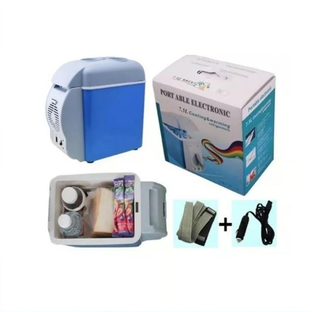 Cooler Nevera Portátil 7.5 Litros Refrigerador Auto