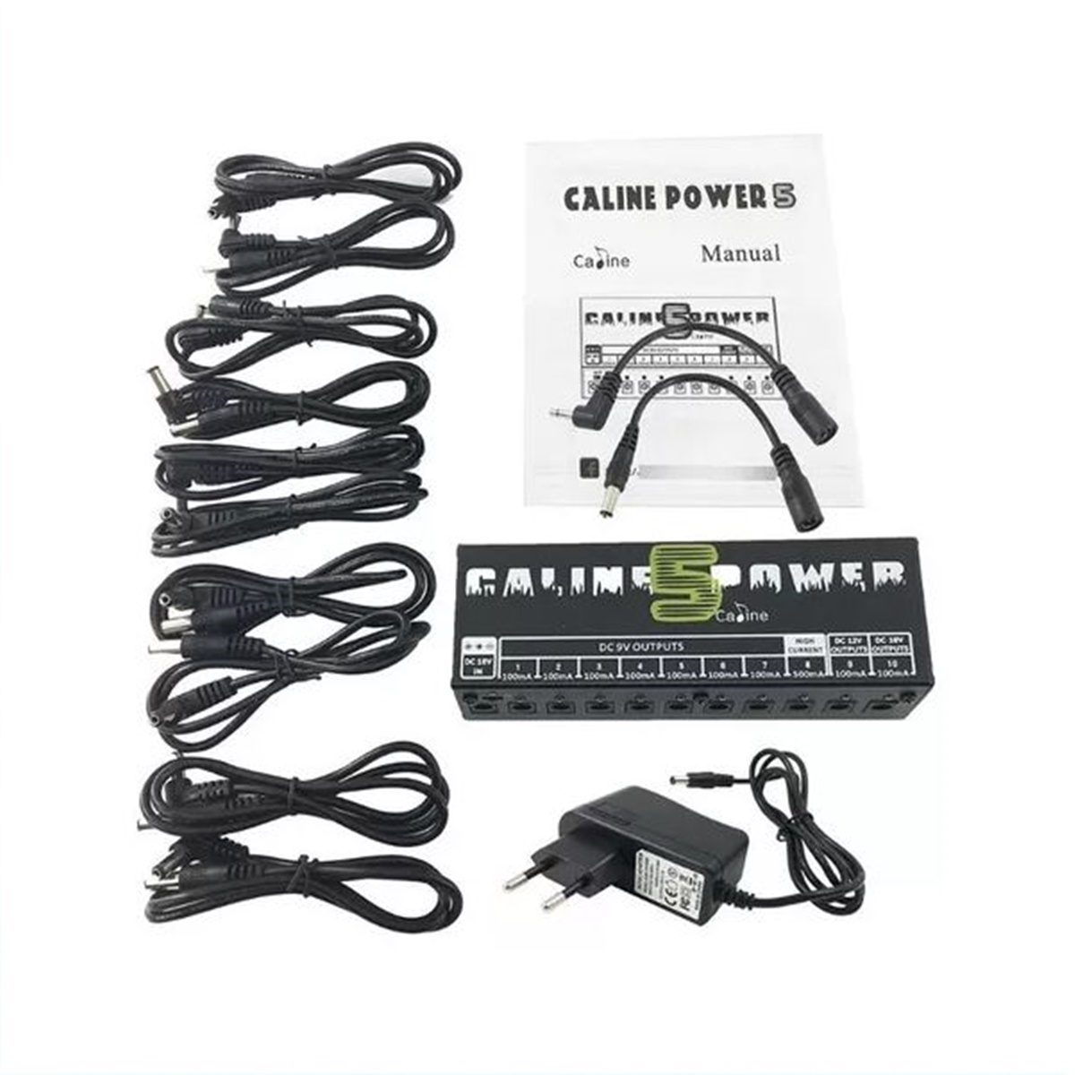 Caline Cp-05 Fuente De Poder Para Pedales De Efecto