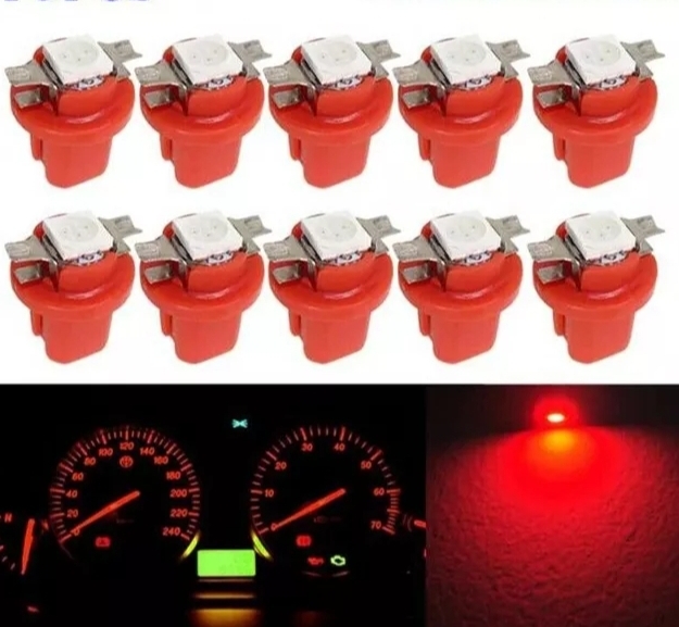 Ampolleta Led Automóvil de tablero T5,  B8.5D