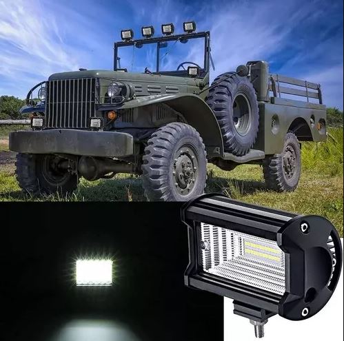 Neblineros de Barra Focos Led de 72w