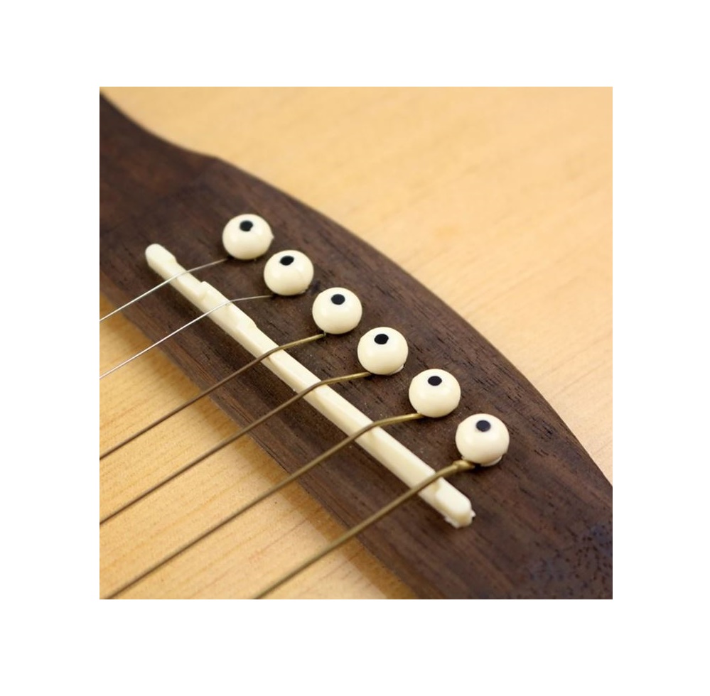 Clavijas de puente anclaje de cuerda guitarra ElectroAcustica