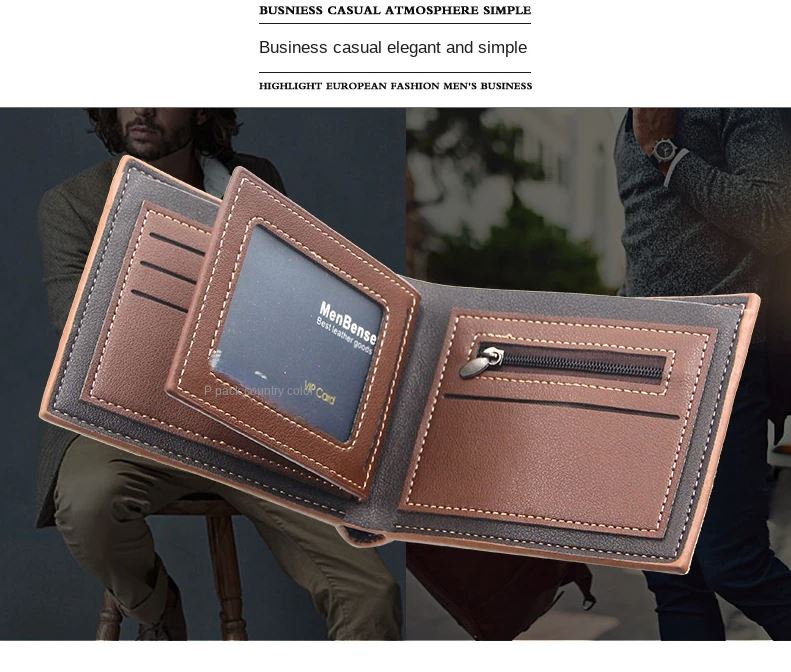 billetera Marca MenBense Style hombre