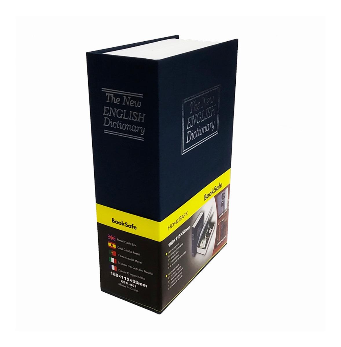 Caja Fuerte Seguridad Forma Libro 265x200x65mm