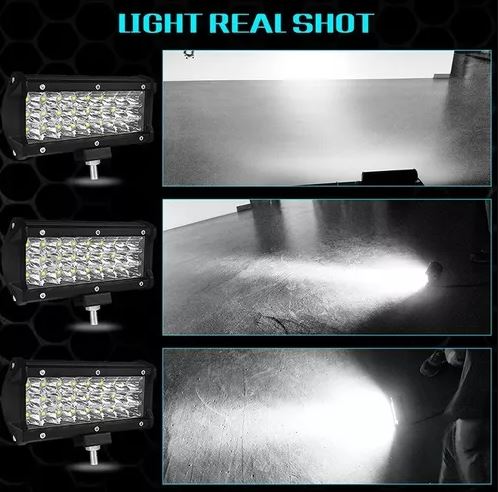 Barra  neblinera Luces Led 4x4 Neblinero 72w