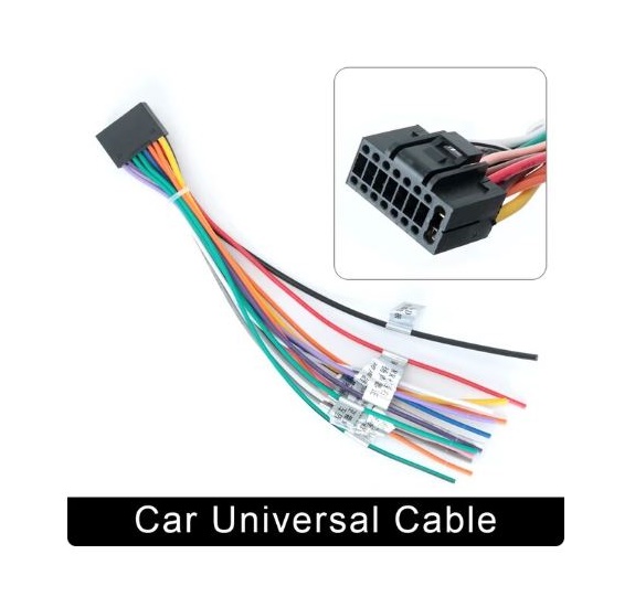 Ramal de cables Radio de 9" Universal