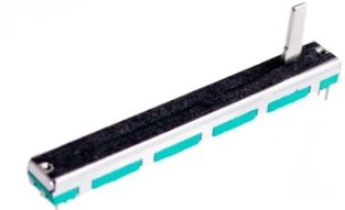 Fader 10KD,  B10K 7,5 cm  Behringer-Soundcraft-Mezclador  ,potenciómetro doble de 2 canales