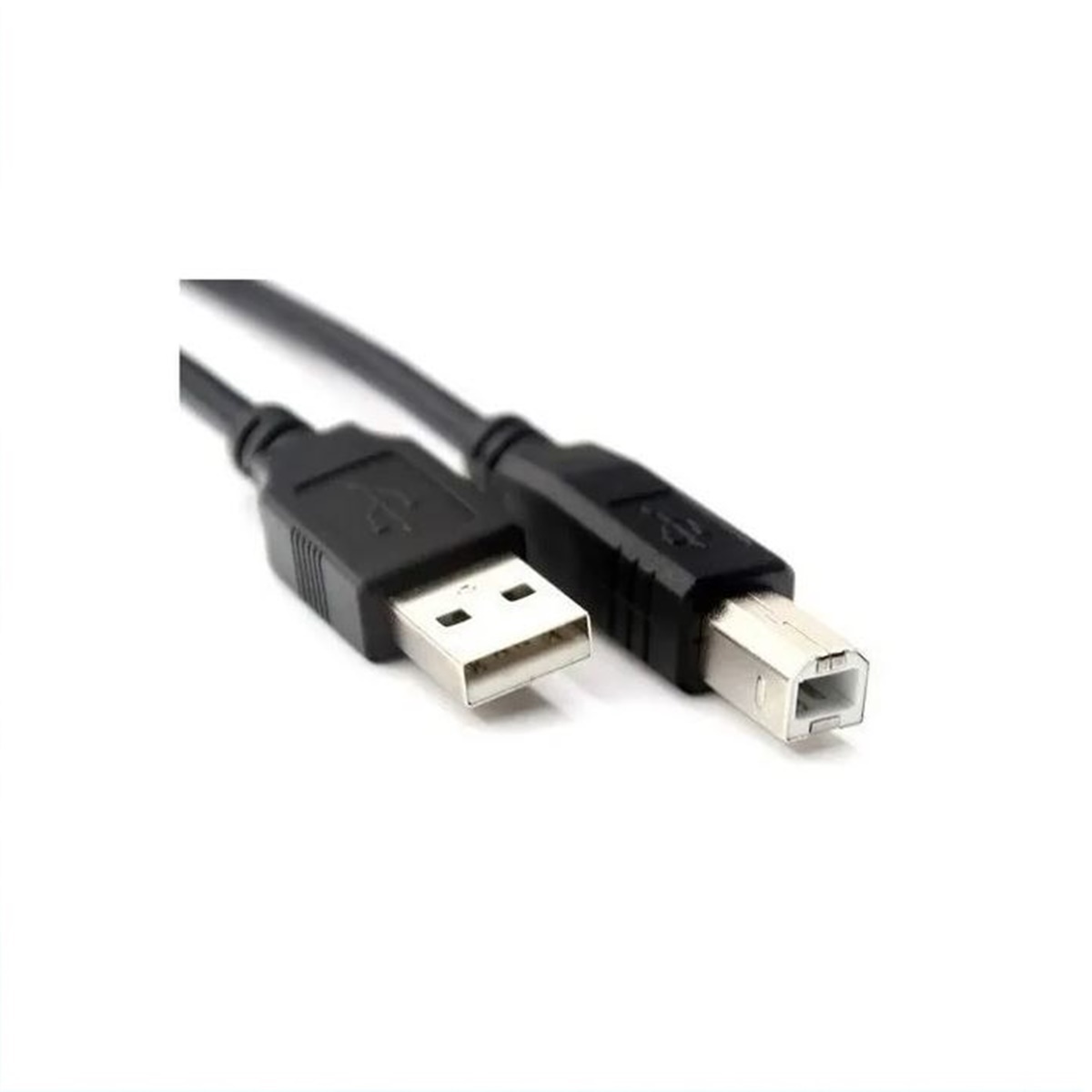 Cable De Impresora Y Scanner A-b De 1.5 Metros Con Usb 2.0 Color Blanco