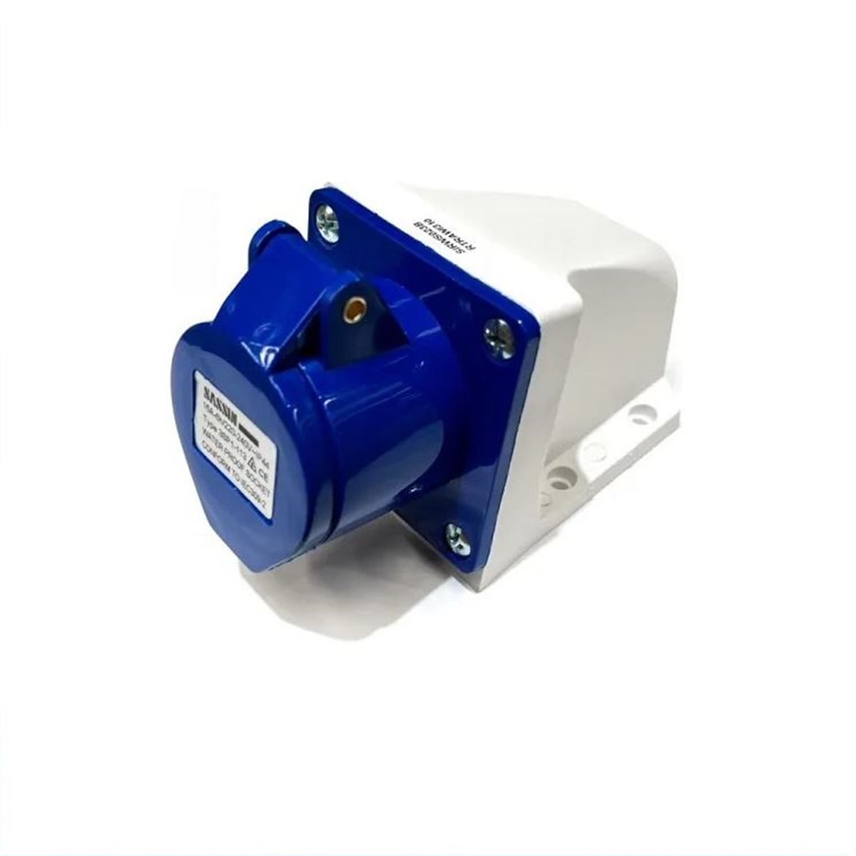 Enchufe Industrial 16A Hembra sobrepuesta IP44 16a 2p+t 220v