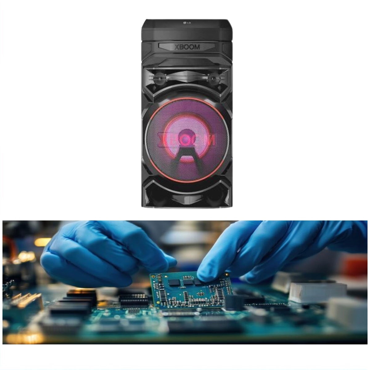 Servicio de Diagnóstico de Torre de Sonido LG XBOOM RNC5