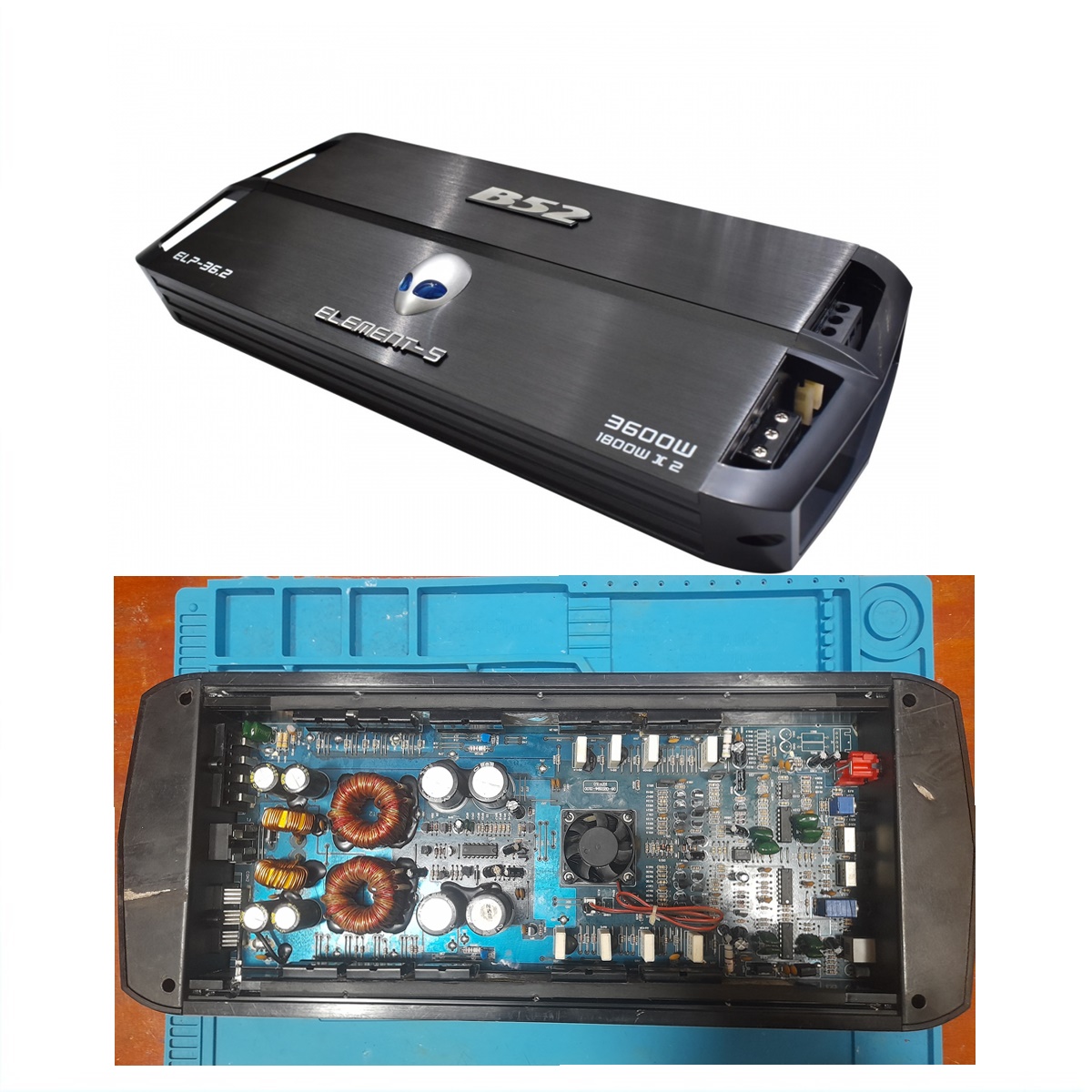 Servicio de Diagnóstico de Amplificador B-52 ELP-36.2  ELEMENT 2 CH