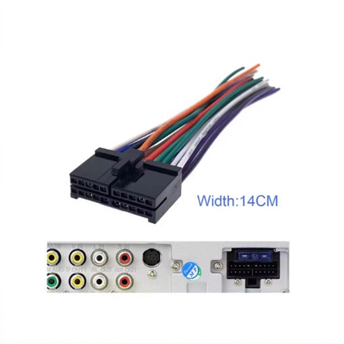 Cables  Radio Jensen Parrot  20 pin VX7021 CDH CM