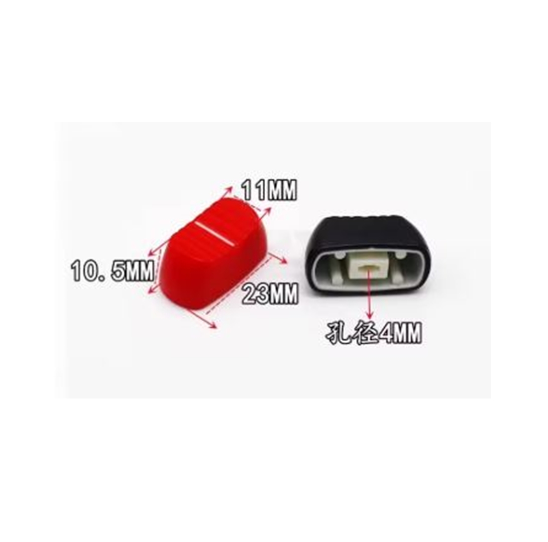 Tapa de Fader potenciómetro con eje deslizante 23*11,5*11mm ovalado 4mm para Behringer