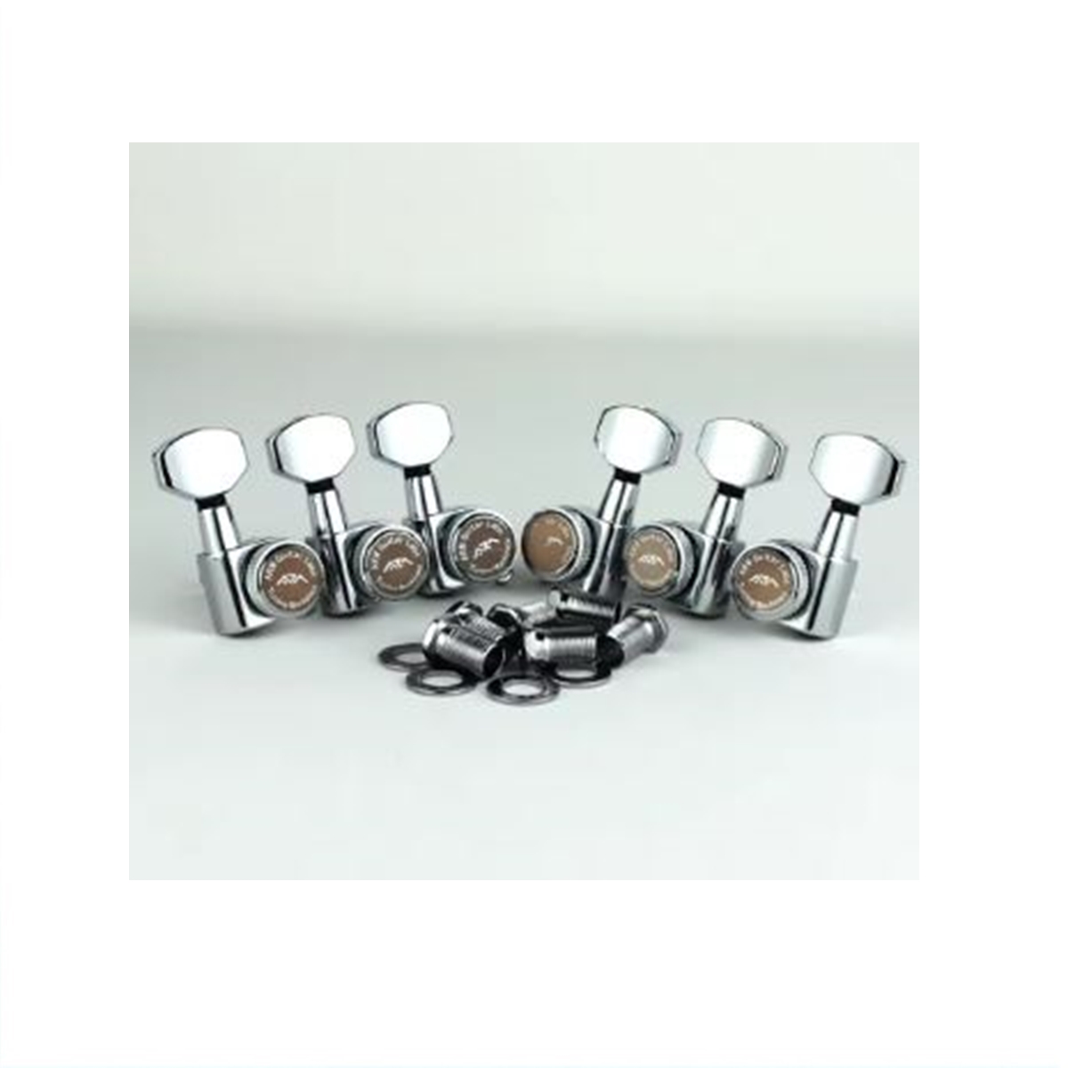 Clavijas Locking ARM AM107SP 3R+3L Cromadas para Guitarra Eléctrica