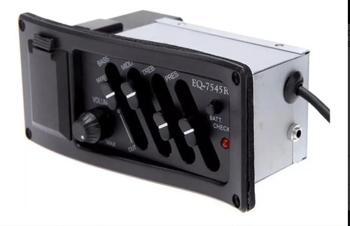 Eq-7545r ecualizador preamplificador de guitarra electroacústica