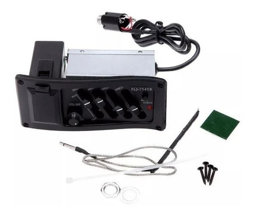 Eq-7545r ecualizador preamplificador de guitarra electroacústica