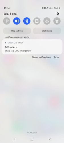 Botón Sos De Emergencia Mas Hub Tuya- Zigbbe.