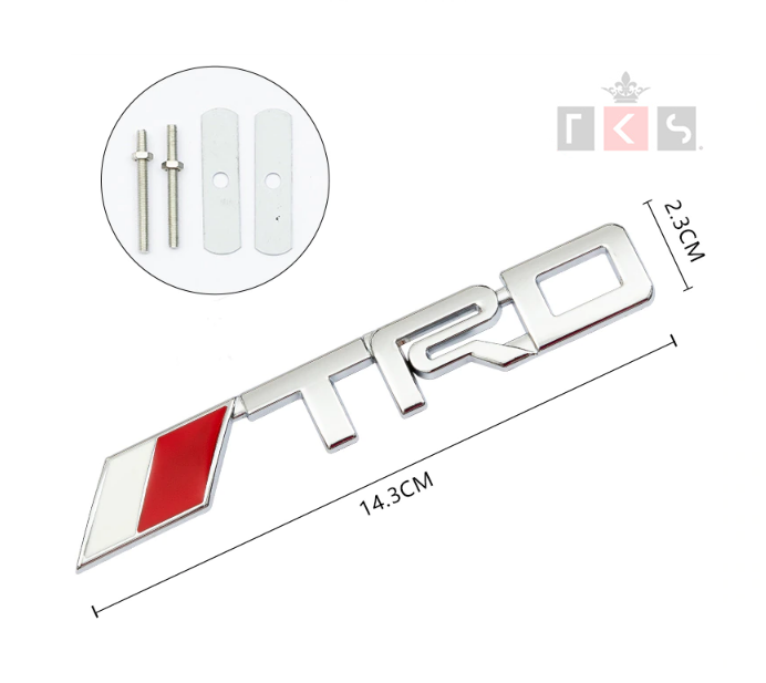 Insignia TRD para rejilla de parachoques