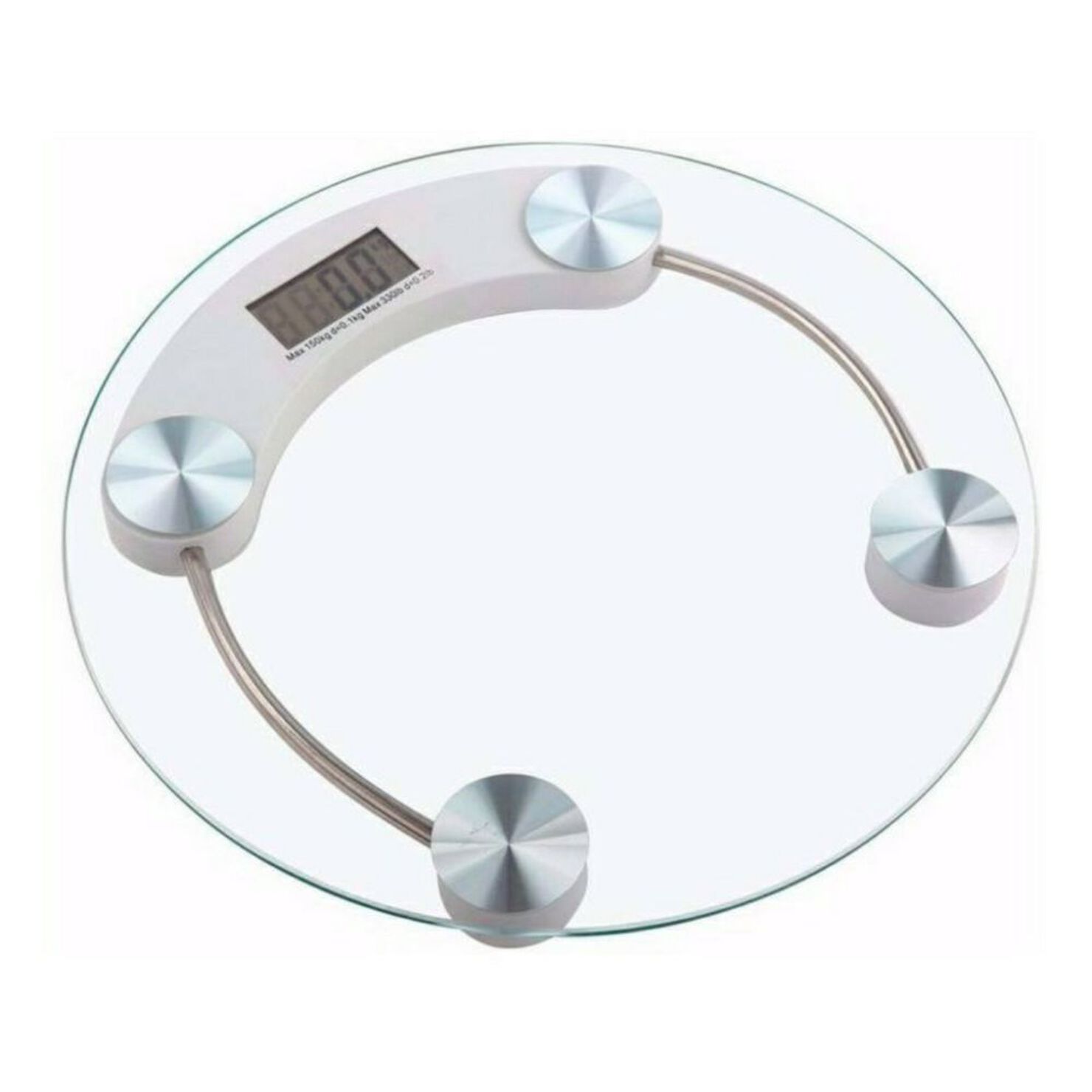 Balanza Pesa De Baño Digital Vidrio Templado 180 Kg