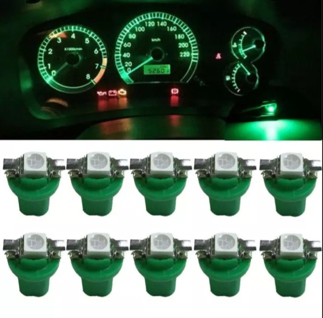 Ampolleta Led Automóvil de tablero T5,  B8.5D