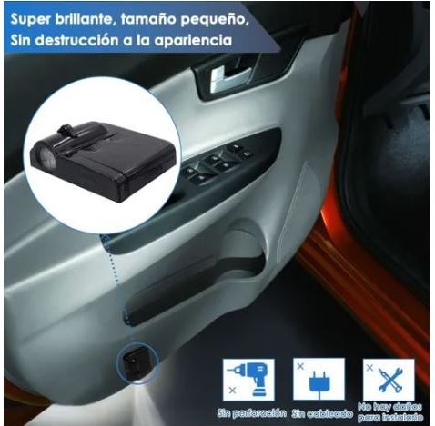 Proyector de insignia a piso Luces de cortesía