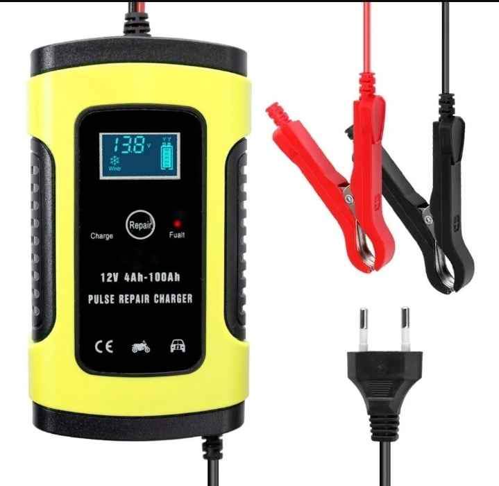 Cargador de baterias auto 12v 4AH hasta 100AH